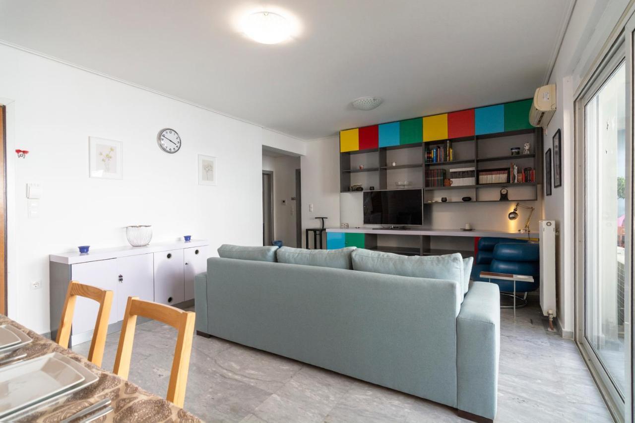 Central 3Bd Apt. Near Acropolis Athen Eksteriør billede