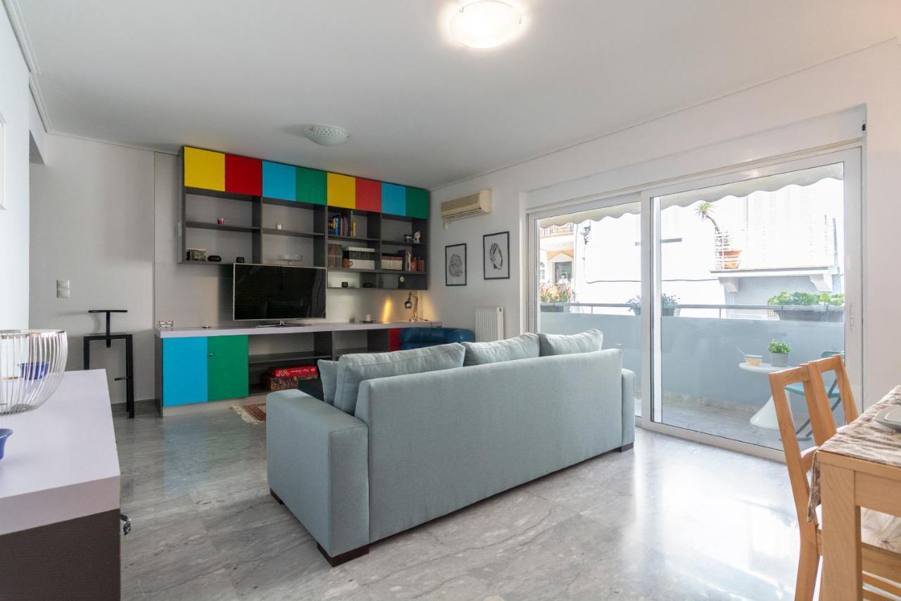 Central 3Bd Apt. Near Acropolis Athen Eksteriør billede